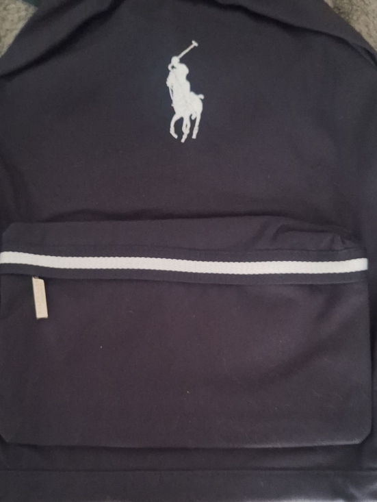 Ralph Lauren Other - Ralph Lauren Navy Backpack with White Polo Logo
